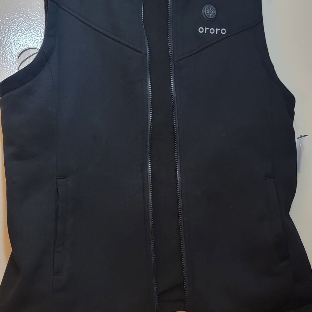 ORORO Women's Fleece Heated Vest NO BATTERY  Size Large - Picture 4 of 7
